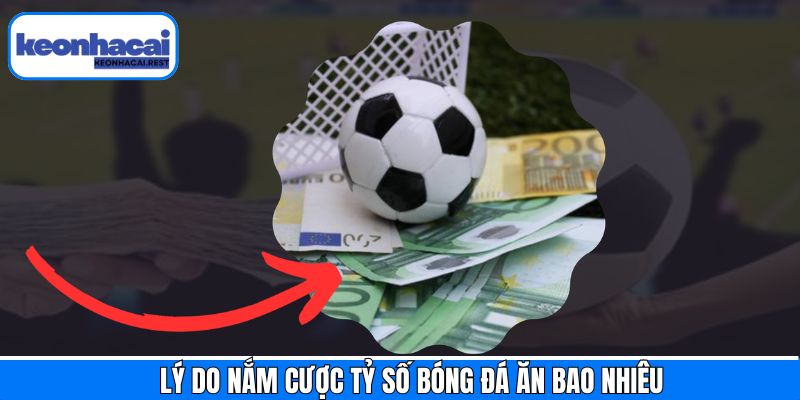 Ưu điểm khi tìm hiểu cược tỷ số bóng đá ăn bao nhiêu 