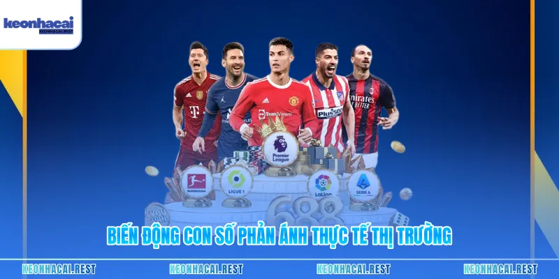 Biến động con số phản ánh thực tế thị trường